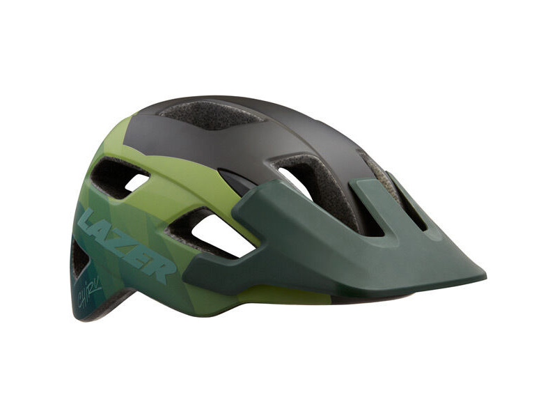 Lazer Chiru Helmet, Matt Dark Green click to zoom image