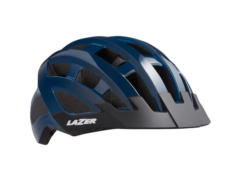 Lazer Compact Helmet, Blue, Uni-Adult click to zoom image