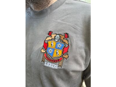 Woodrup Cycles Embroidered Crest T-Shirt click to zoom image