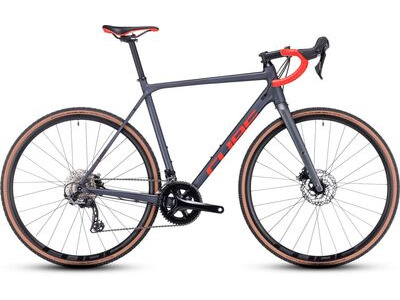 Cube Cross Race Pro Grey/red